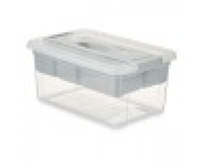 Многофункционална Кутия Сив Прозрачен Пластмаса 9 L 35,5 x 17 x 23,5 cm (6 броя)