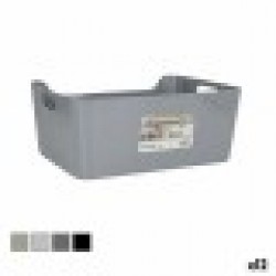 Многофункционална Кошница Dem С дръжки 33 x 24 x 14,5 cm (12 броя) - Кутии, Органайзери и Други продукти за съхранение
