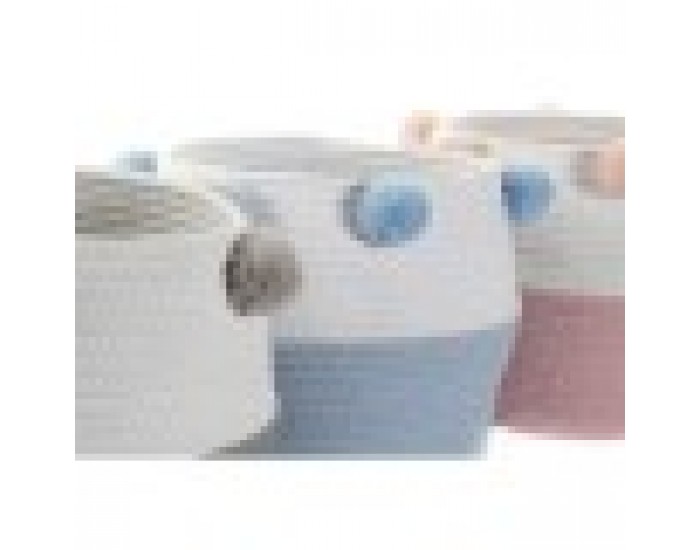 Кошница DKD Home Decor Памук Помпони (3 pcs) (30 x 30 x 26 cm) Кошница DKD Home Decor Памук Помпони (3 pcs) (30 x 30 x 26 cm)