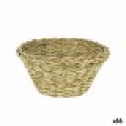 Многофункционална Кошница Privilege плетена ракита Ø 21,5 x 21,5 x 9 cm (16 броя) - Кутии, Органайзери и Други продукти за съхранение