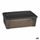 Кутия с капак Elegance Сив Пластмаса 5 L (19,5 x 11,5 x 33 cm) (12 броя) Кутия с капак Elegance Сив Пластмаса 5 L (19,5 x 11,5 x 33 cm) (12 броя)