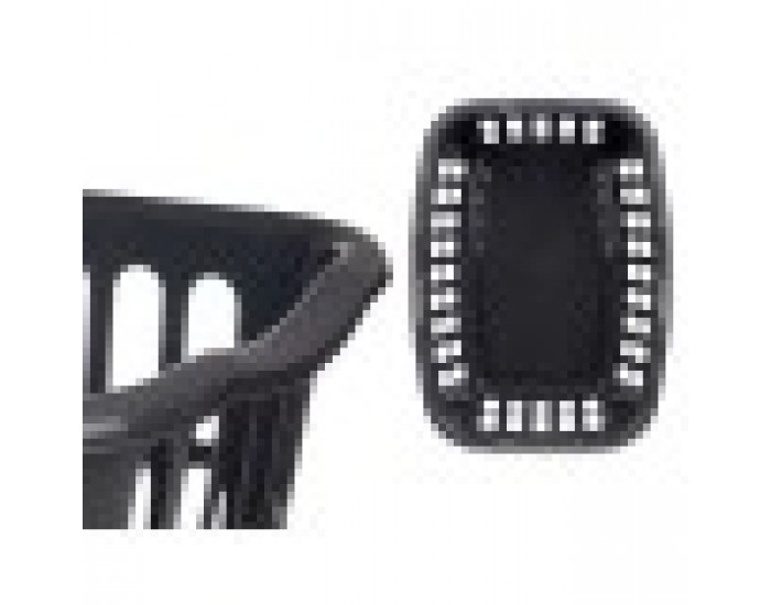 Кош Антрацит полипропилен 50 L 58 x 24 x 42 cm (12 броя)