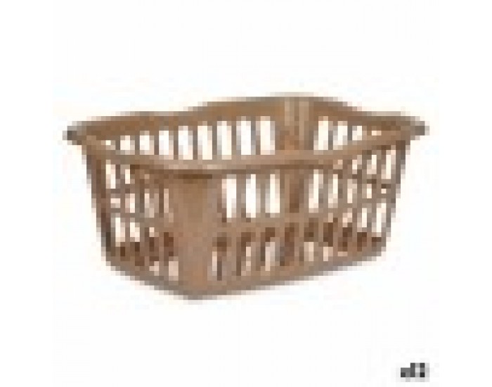 Кош Тъмнокафяв полипропилен 50 L 58 x 24 x 42 cm (12 броя) Кош Тъмнокафяв полипропилен 50 L 58 x 24 x 42 cm (12 броя)