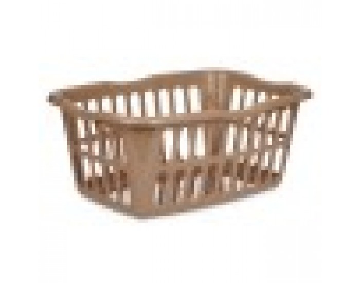 Кош Тъмнокафяв полипропилен 50 L 58 x 24 x 42 cm (12 броя) Кош Тъмнокафяв полипропилен 50 L 58 x 24 x 42 cm (12 броя)