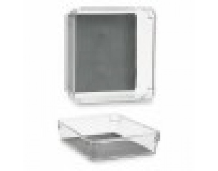 Органайзера За Чекмедже Рециклирана пластмаса Сив 16 x 4,5 x 16 cm (24 броя)