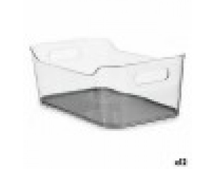 Органайзера За Чекмедже Рециклирана пластмаса Сив 17 x 10,5 x 24,5 cm (12 броя)