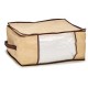 Торба за Съхранение Сметана полиестер полипропилен 27 L 45 x 30 x 20 cm (24 броя) Торба за Съхранение Сметана полиестер полипропилен 27 L 45 x 30 x 20 cm (24 броя)