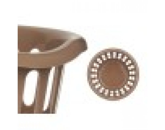 Кош Тъмнокафяв полипропилен 27 L 40 x 25 x 40 cm (18 броя)