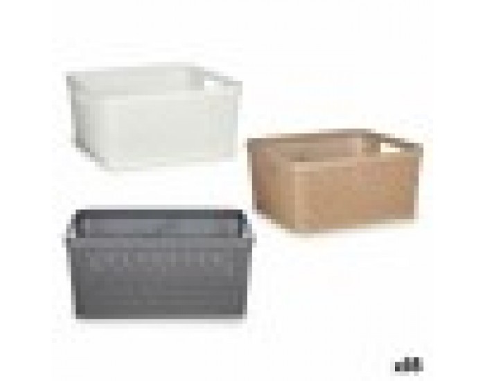 Многофункционална Кошница Пластмаса 10 L 36 x 15 x 29 cm (18 броя)