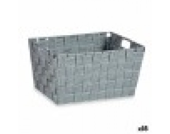 Многофункционална Кошница Сив Плат 5 L 30,4 x 14 x 20 cm (18 броя)