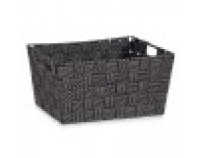 Многофункционална Кошница Черен Плат 20 x 14 x 30 cm (18 броя)