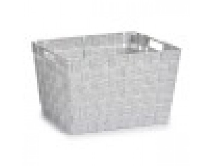 Кош за Пране Бял Плат 10 L 25 x 20 x 35 cm (12 броя)