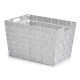Кош за Пране Бял Плат 10 L 25 x 20 x 35 cm (12 броя)