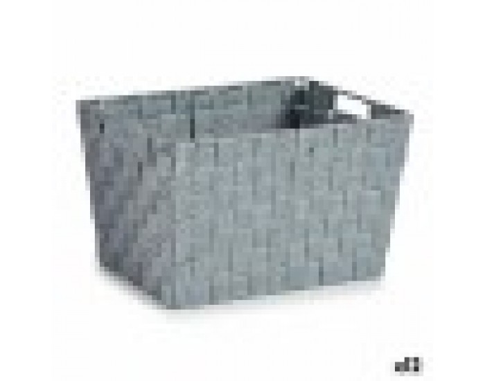 Кош за Пране Сив Плат 10 L 25 x 20,5 x 35 cm (12 броя)