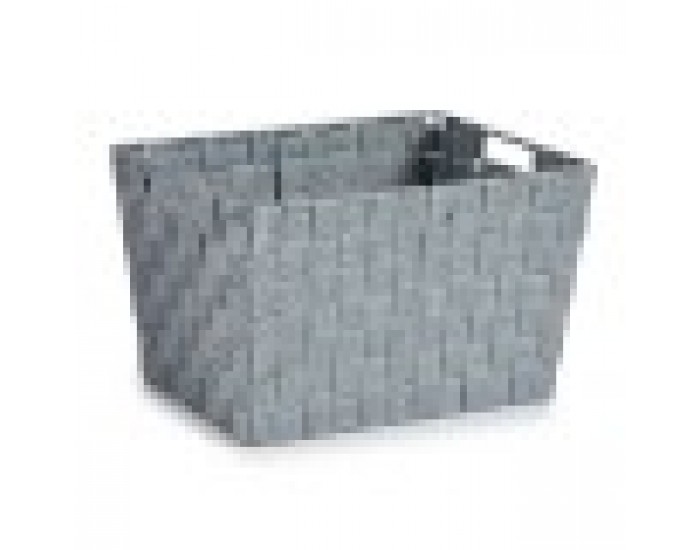 Кош за Пране Сив Плат 10 L 25 x 20,5 x 35 cm (12 броя)