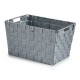 Кош за Пране Сив Плат 10 L 25 x 20,5 x 35 cm (12 броя)