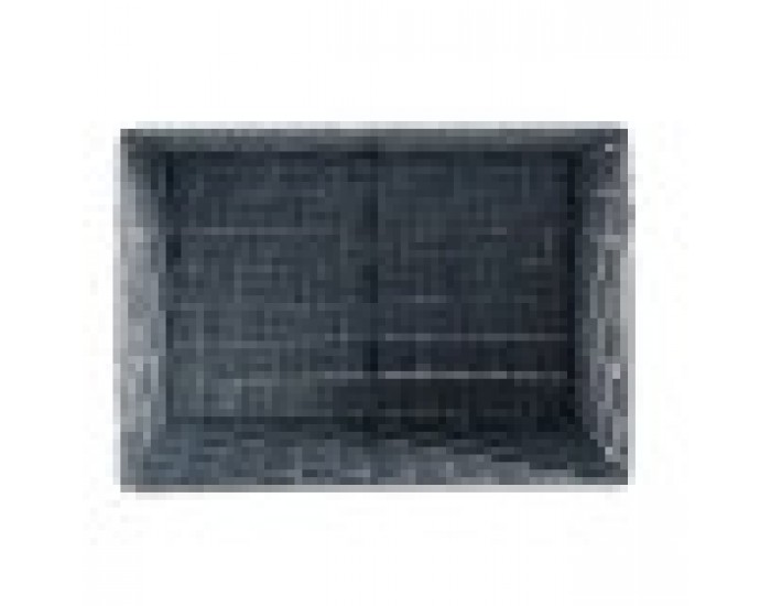 Кош за Пране Сив Плат 10 L 25 x 20,5 x 35 cm (12 броя)