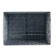 Кош за Пране Сив Плат 10 L 25 x 20,5 x 35 cm (12 броя)
