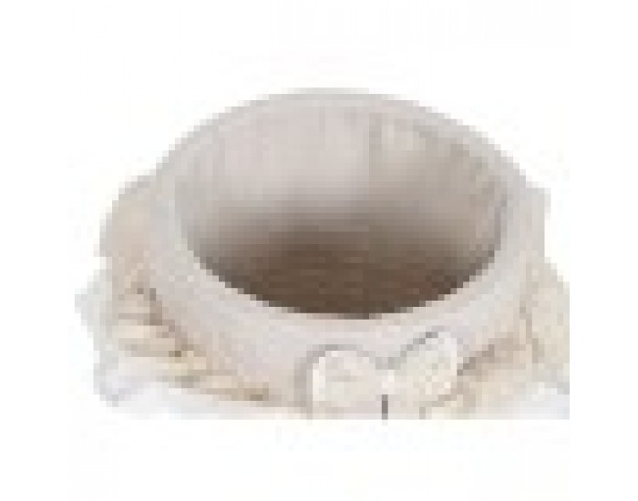 Кош за Мръсни Дрехи Home ESPRIT Бял Бежов плетена ракита Shabby Chic 45 x 45 x 68 cm 4 Части