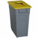 Кошче за Рециклирани Отпадъци Denox 65 L Жълт (2 броя) Кошче за Рециклирани Отпадъци Denox 65 L Жълт (2 броя)