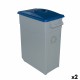Кошче за Рециклирани Отпадъци Denox 65 L Син (2 броя) Кошче за Рециклирани Отпадъци Denox 65 L Син (2 броя)