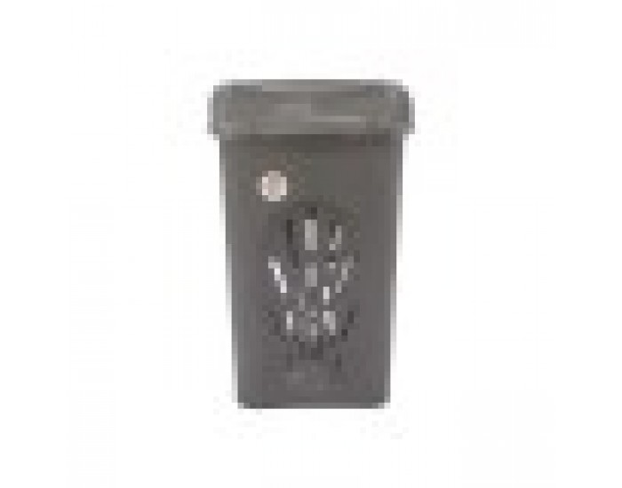 Кош за Мръсни Дрехи Stefanplast Антрацит Пластмаса 50 L 37 x 56 x 39 cm (6 броя)