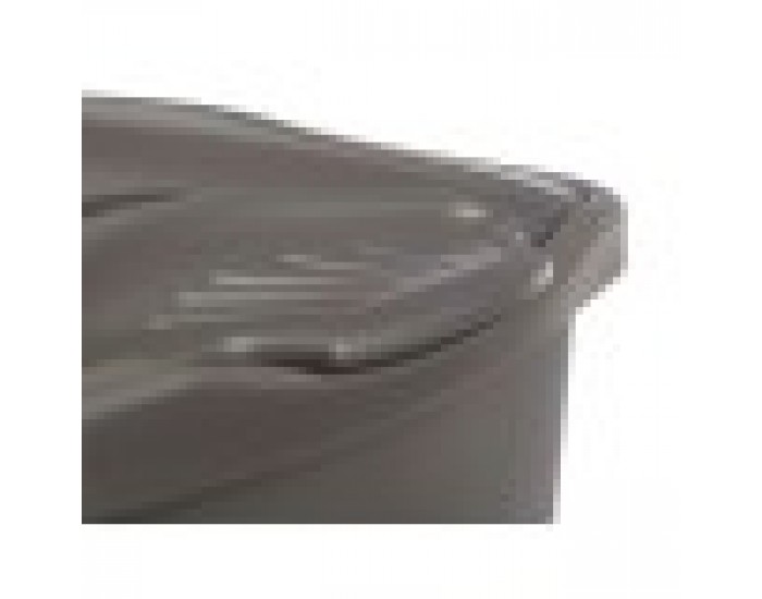 Кош за Мръсни Дрехи Stefanplast Антрацит Пластмаса 50 L 37 x 56 x 39 cm (6 броя)