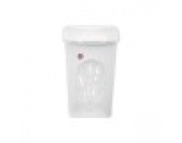 Кош за Мръсни Дрехи Stefanplast Бял Пластмаса 50 L 37 x 56 x 39 cm (6 броя)