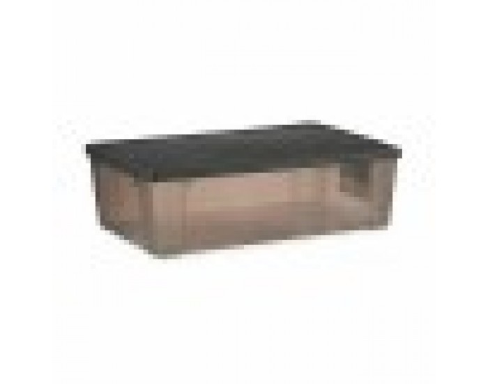 Кутия за Съхранение с Капак Stefanplast Elegance Сив Пластмаса 30 L 38,5 x 17 x 59,5 cm (6 броя)