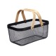 Многофункционална Кошница Kinvara 1031 Черен Дървен Метал 42,5 x 18 x 26,5 cm (6 броя) Многофункционална Кошница Kinvara 1031 Черен Дървен Метал 42,5 x 18 x 26,5 cm (6 броя)