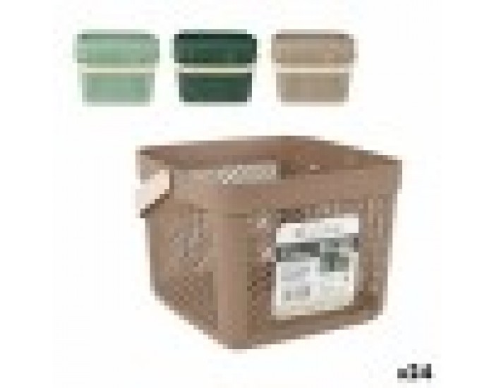 Многофункционална Кошница Confortime Пластмаса 8 L 23,5 x 23,5 x 18,5 cm (24 броя) Многофункционална Кошница Confortime Пластмаса 8 L 23,5 x 23,5 x 18,5 cm (24 броя)