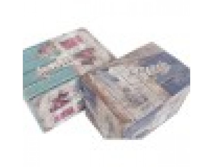 Многофункционална Кутия DKD Home Decor Полиуретан Многоцветен Картон Средиземноморско (59 x 40 x 40 cm) (2 броя)