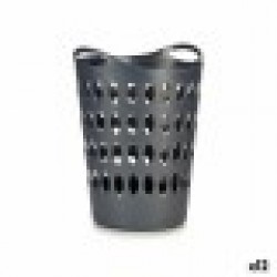 Кош за Пране Антрацит Пластмаса 50 L 44 x 56 x 41 cm (12 броя) - Кутии, Органайзери и Други продукти за съхранение