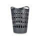 Кош за Пране Антрацит Пластмаса 50 L 44 x 56 x 41 cm (12 броя) Кош за Пране Антрацит Пластмаса 50 L 44 x 56 x 41 cm (12 броя)
