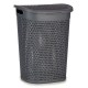 Кош за Пране Антрацит Пластмаса 60 L 43,5 x 57,5 x 34 cm (6 броя) Кош за Пране Антрацит Пластмаса 60 L 43,5 x 57,5 x 34 cm (6 броя)