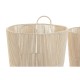Игра на Кошници DKD Home Decor Бежов Метал 42 x 42 x 51 cm