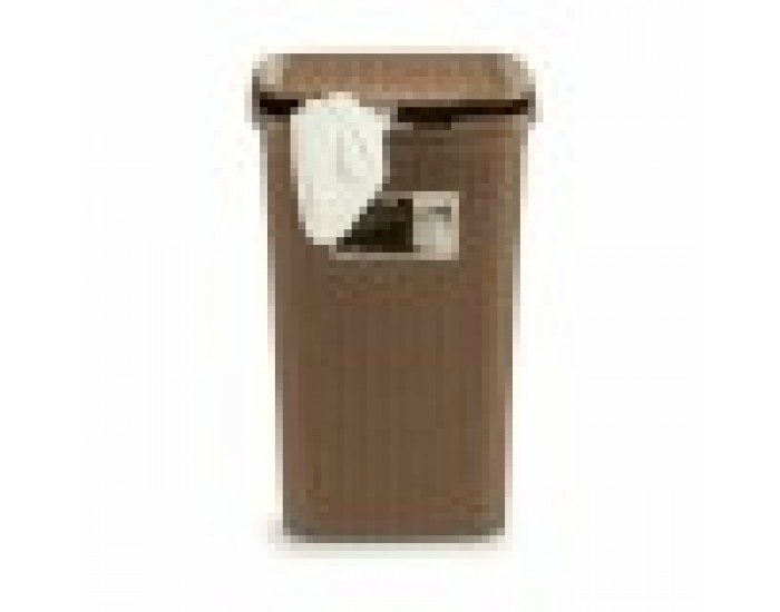 Кош за Пране Stefanplast Elegance Бежов Пластмаса 50 L 36,5 x 54,5 x 38 cm (6 броя)