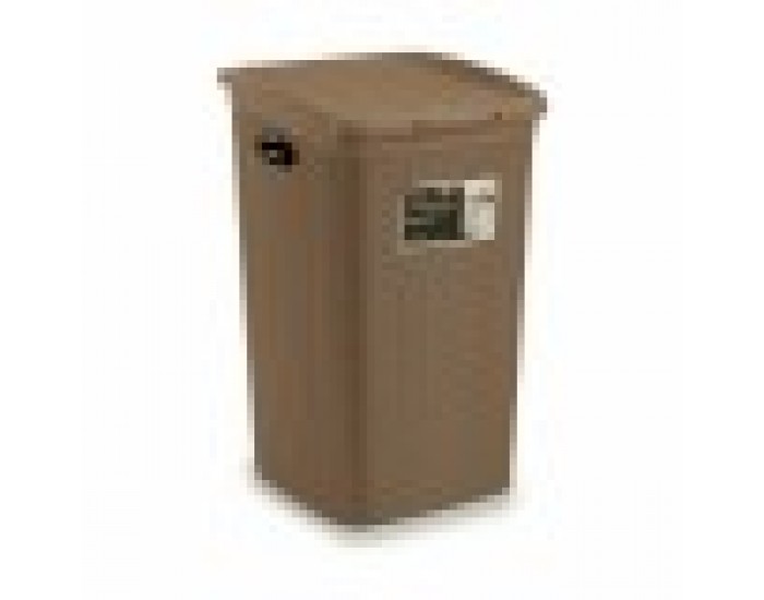 Кош за Пране Stefanplast Elegance Бежов Пластмаса 50 L 36,5 x 54,5 x 38 cm (6 броя)