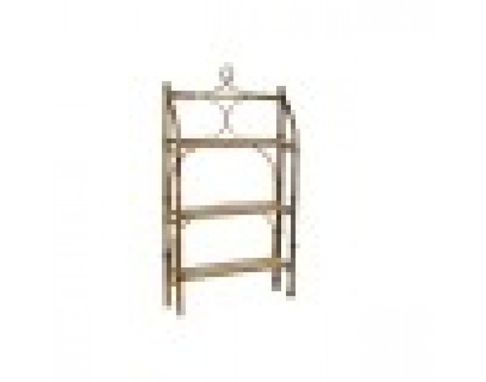 Лавица DKD Home Decor Бамбук Pатан (62 x 15 x 107 cm)