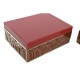 Кутия за бижута DKD Home Decor Метал (2 броя) (25 x 18 x 10 cm) Кутия за бижута DKD Home Decor Метал (2 броя) (25 x 18 x 10 cm)