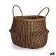 Декоративна Кошница Кафяв Черен Тръстики 8 L 36 x 30 x 36 cm (8 броя) Декоративна Кошница Кафяв Черен Тръстики 8 L 36 x 30 x 36 cm (8 броя)