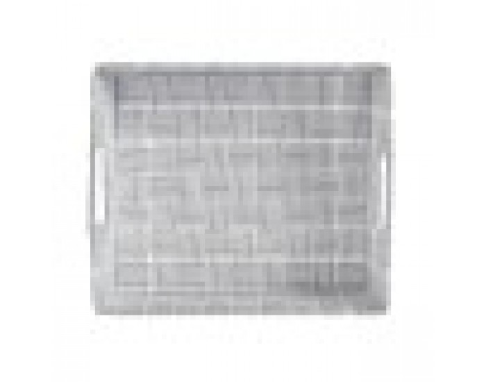 Многофункционална Кошница Бял Плат 3 L 23 x 8 x 27 cm (48 броя)