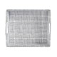 Многофункционална Кошница Бял Плат 3 L 23 x 8 x 27 cm (48 броя)
