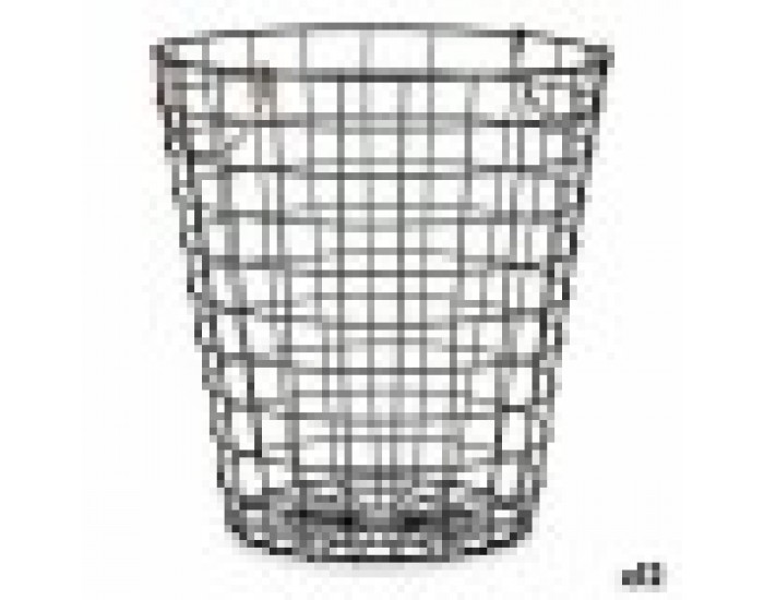 Кош С дръжки Черен Стомана 30 x 30 x 30 cm (12 броя)