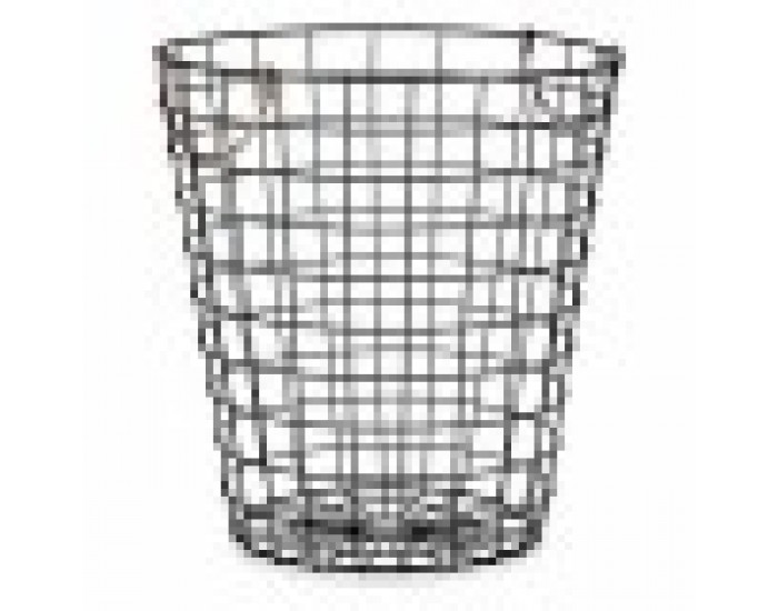 Кош С дръжки Черен Стомана 30 x 30 x 30 cm (12 броя)