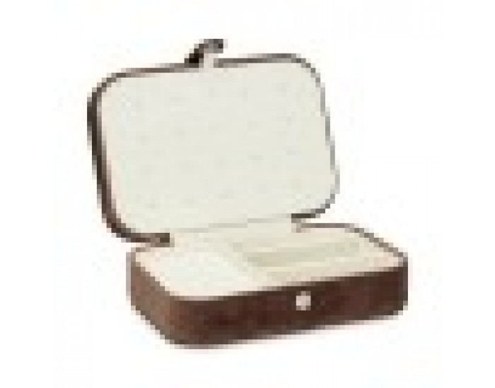 Кутия за бижута Кафяв Кадифе (16,2 x 6 x 11,5 cm) (12 броя)