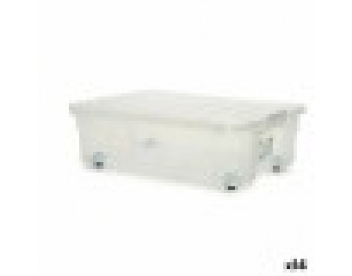 Кутия за Съхранение с Колела 30 L 40 x 18 x 59,5 cm (14 броя) Кутия за Съхранение с Колела 30 L 40 x 18 x 59,5 cm (14 броя)