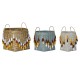 Игра на Кошници DKD Home Decor Бамбук Bali Ресни (3 pcs)