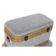 Комплект сандъци DKD Home Decor 60 x 36 x 34 cm Естествен Сив Дървен Комплект сандъци DKD Home Decor 60 x 36 x 34 cm Естествен Сив Дървен