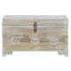 Сандък DKD Home Decor 78 x 43 x 45 cm Естествен Дърво манго Дървен MDF